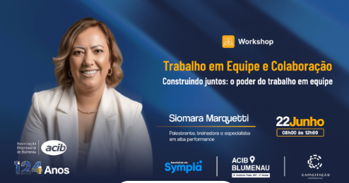 ACIB promove workshop sobre trabalho em equipe, colaboração e desenvolvimento de relacionamentos profissionais