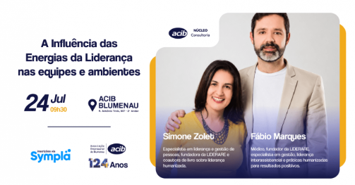 Liderança e inteligência emocional serão tema  de palestra promovida pela ACIB