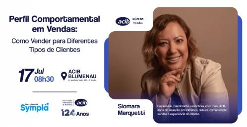 ACIB promove encontro sobre perfis comportamentais  para potencializar resultados em vendas