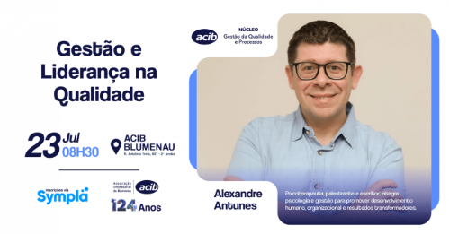 Encontro da ACIB debate a importância da  liderança na gestão da qualidade