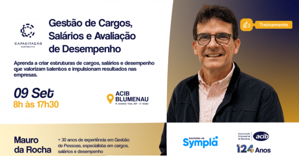 ACIB promove capacitação sobre cargos, salários  e avaliação de desempenho