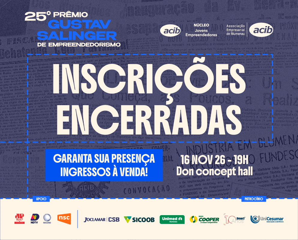 Encerradas inscrições e indicações para a 25ª edição do Prêmio Gustav Salinger